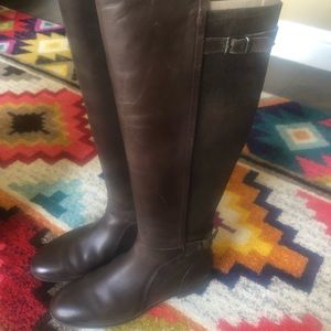 Size 10 UGG tall leather riding boots